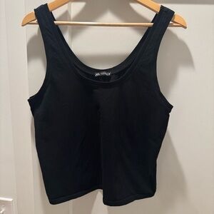 Zara Black Tank Top